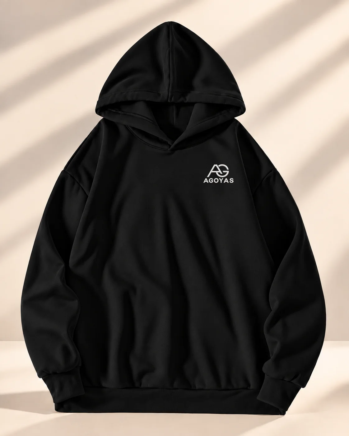 Sweat à capuche AGOYAS — oversize