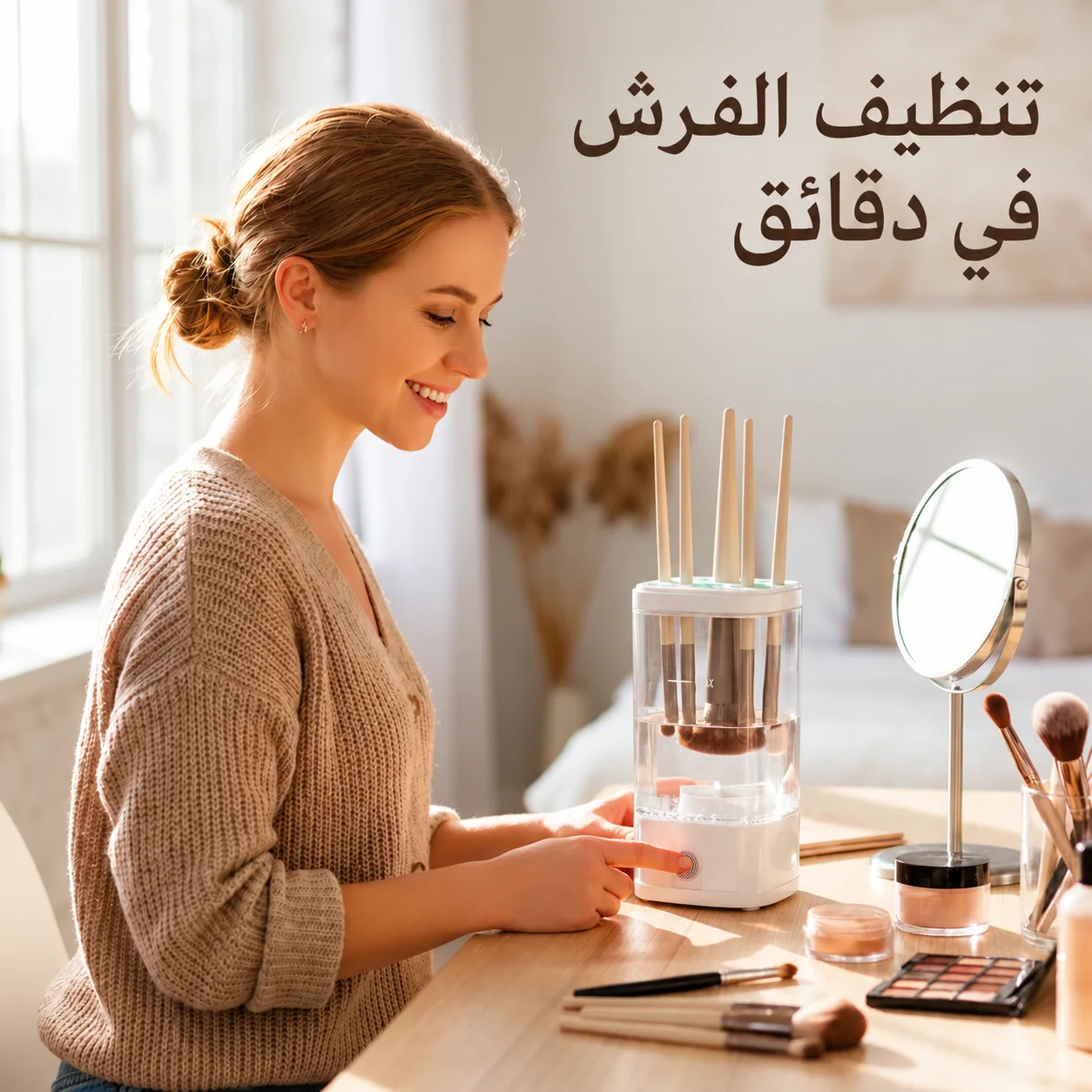 أفضل منظف فرش مكياج لسنة 2026: تنظيف وتجفيف في دقائق