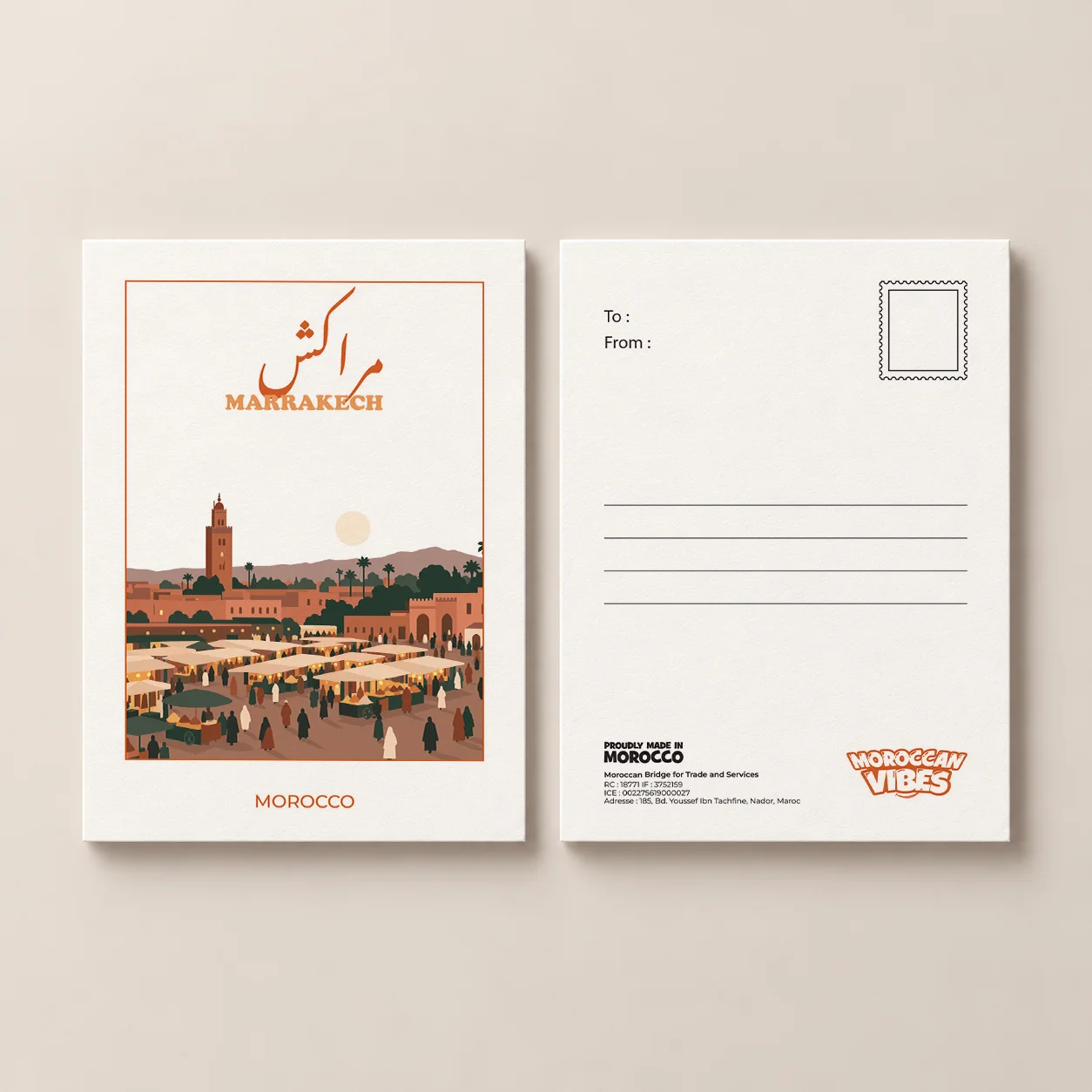 Carte postale - Marrakech