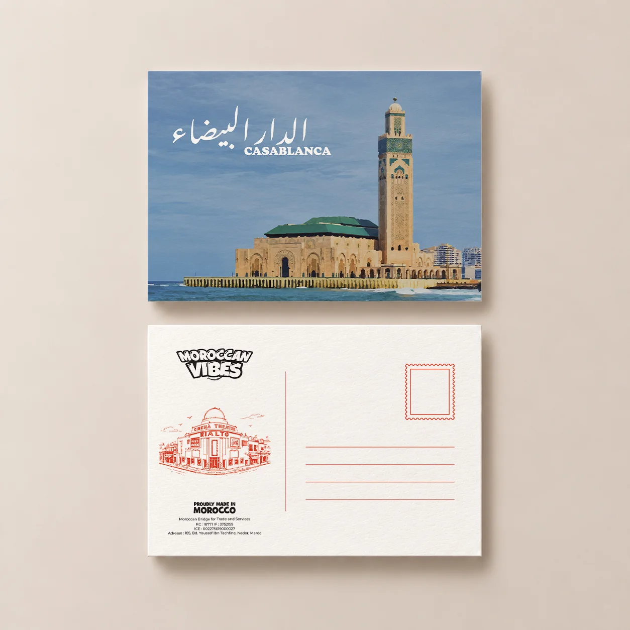 Carte postale - Casablanca