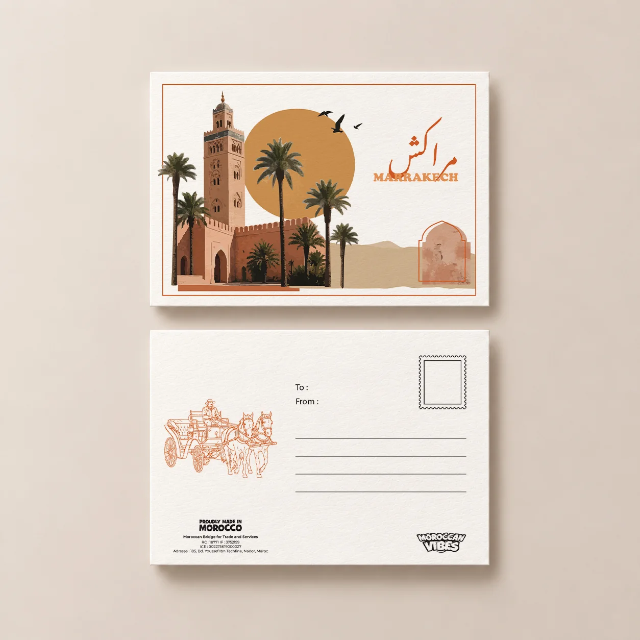 Carte postale - Marrakech