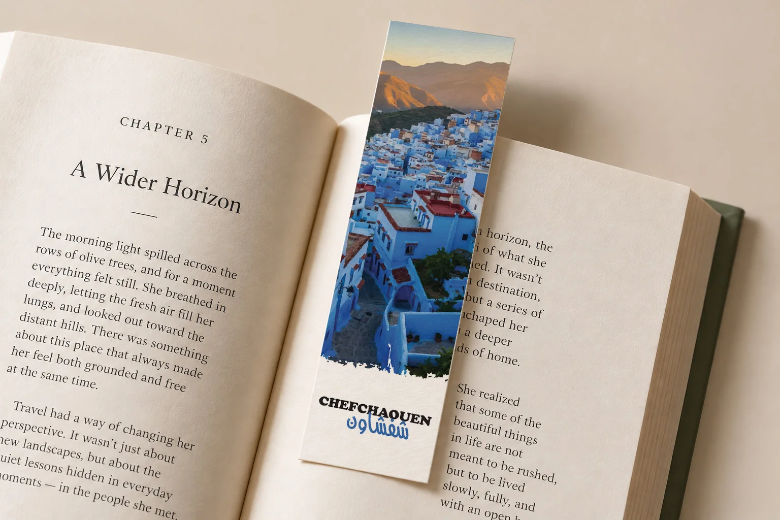 Marque page - Chefchaouen