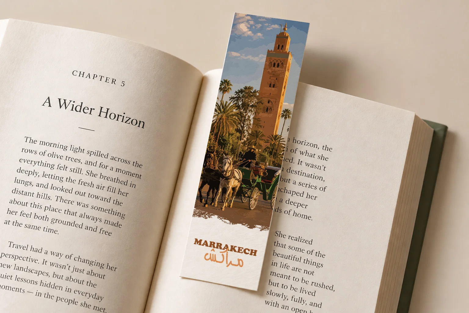 Marque page - Marrakech