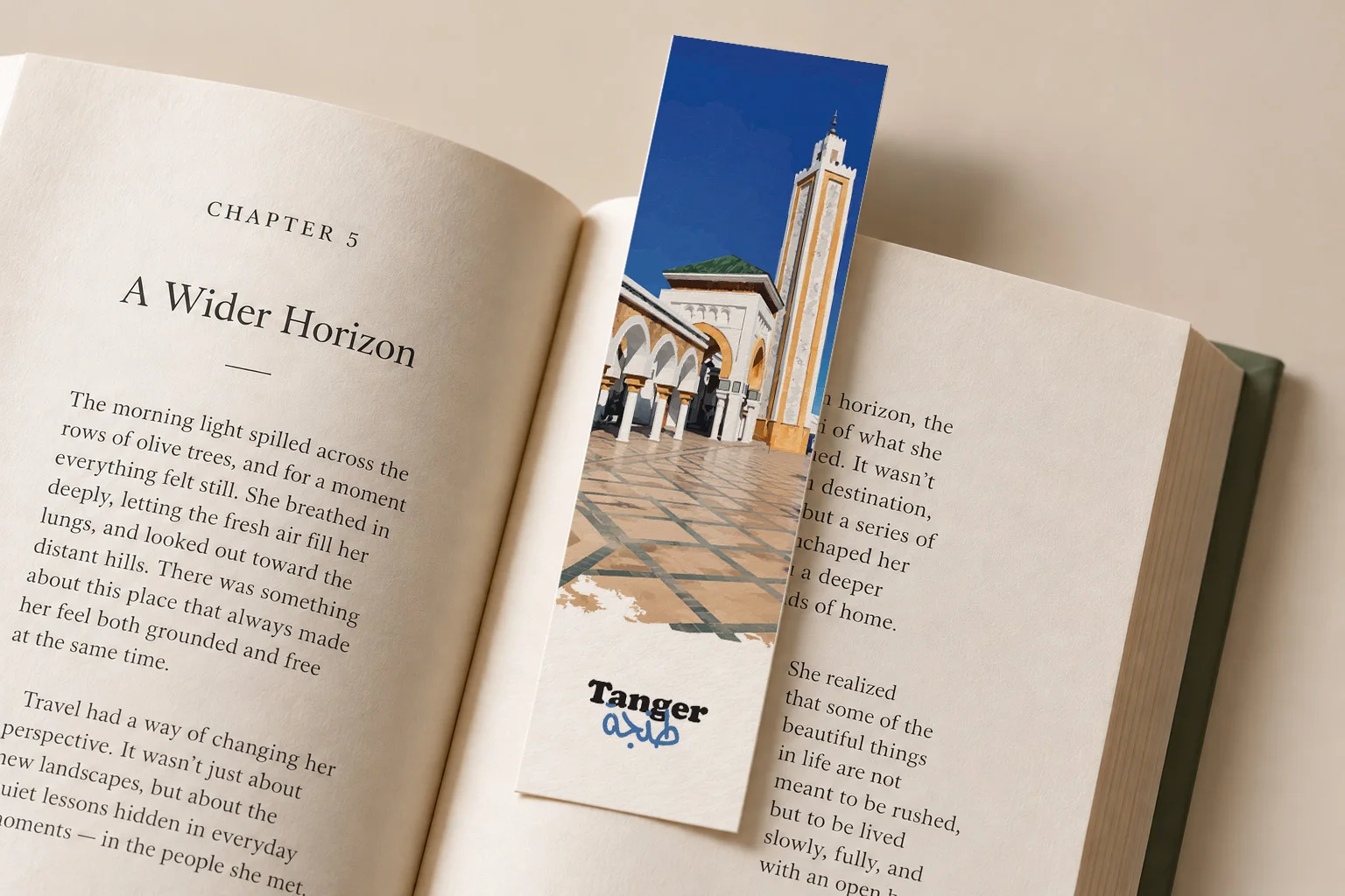 Marque page - Tanger