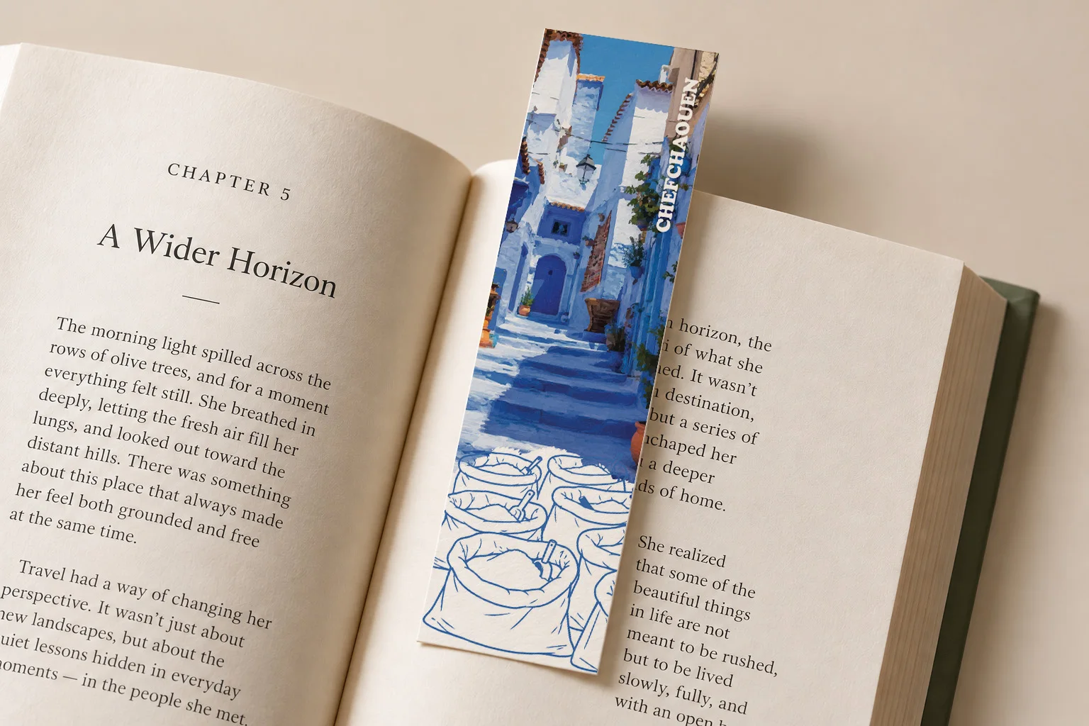 Marque page - Chefchaouen