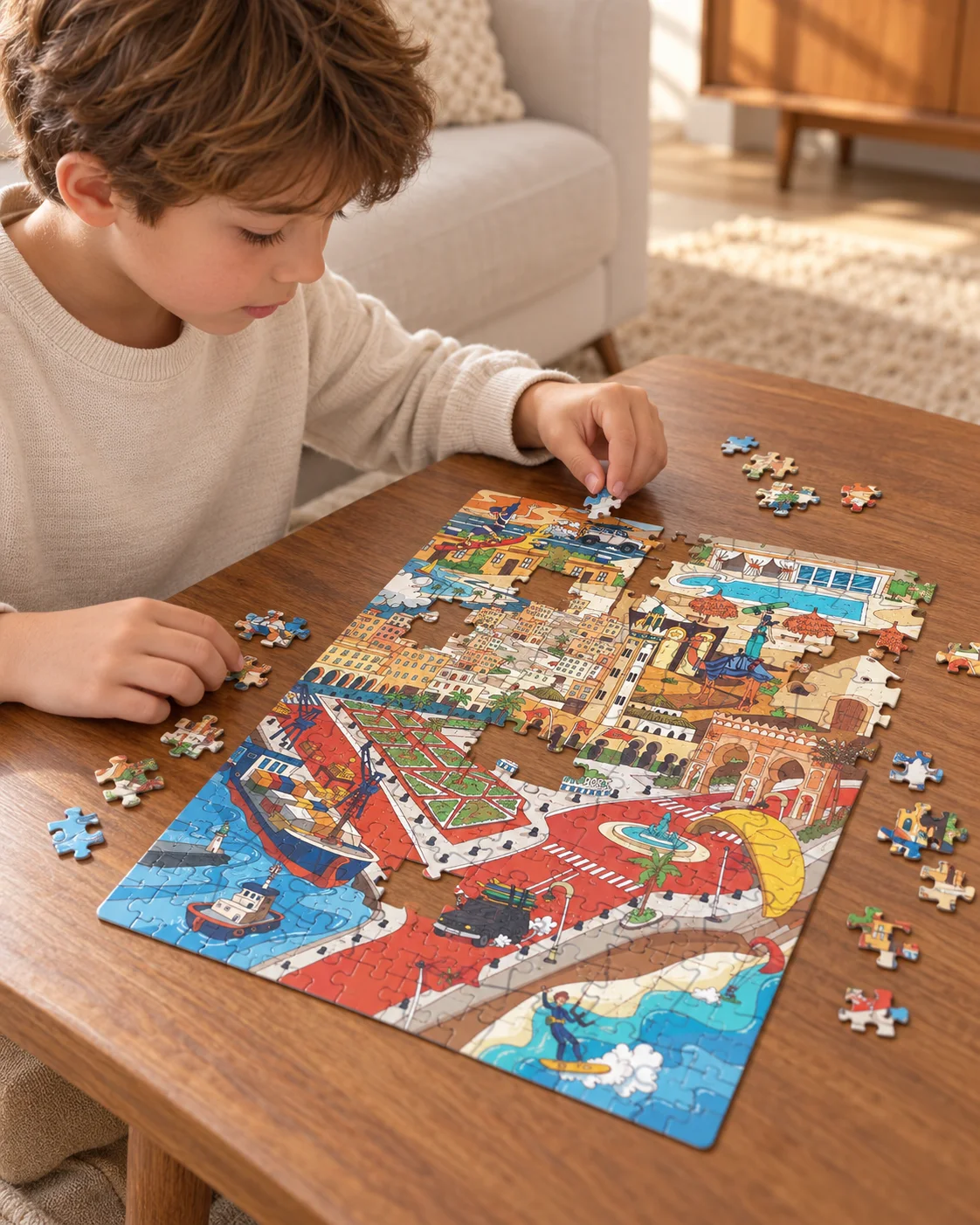 Puzzle 2D - Dakhla Lagoon Vibes