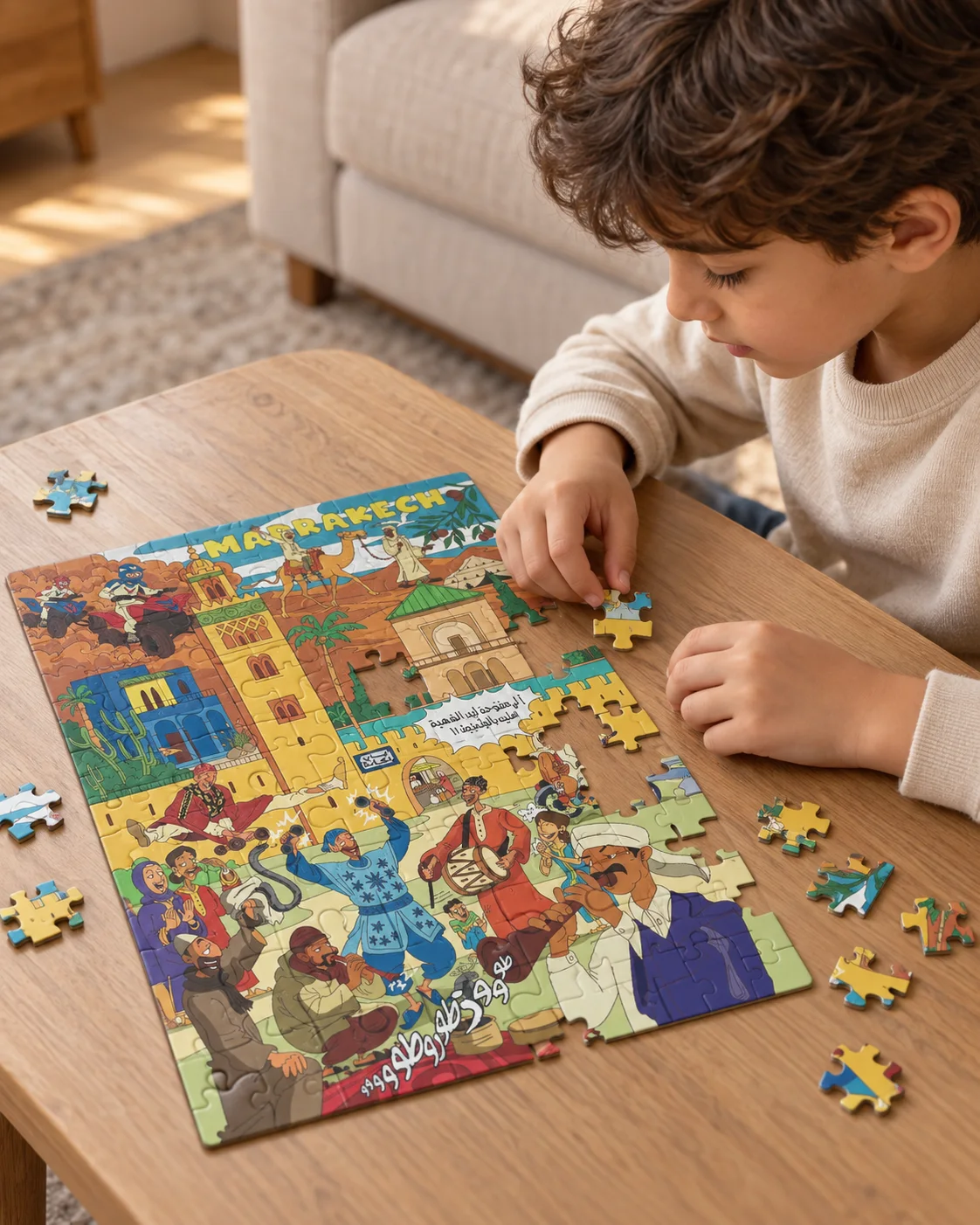 Puzzle 2D - Marrakech City Vibes