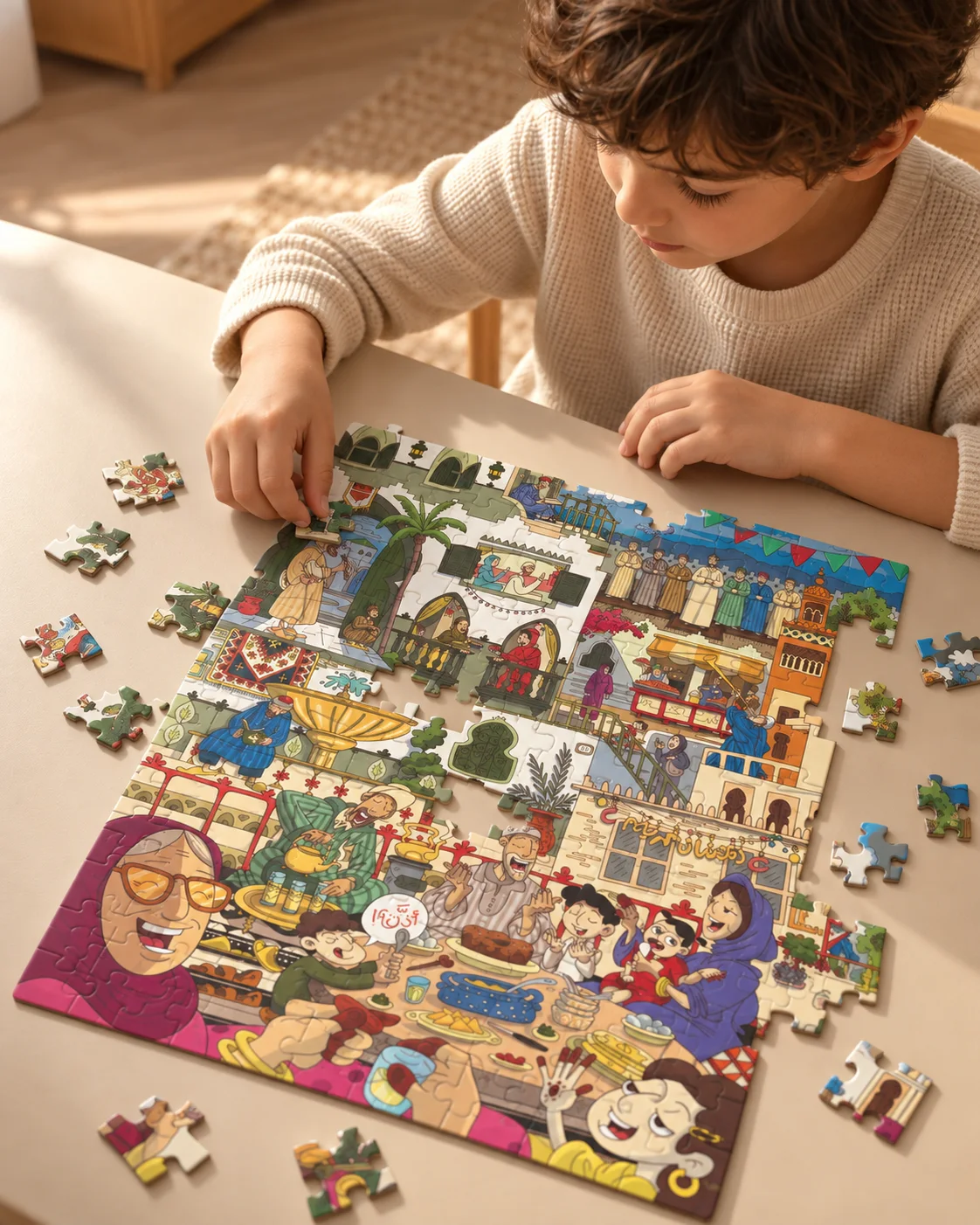 Puzzle 2D - Ramadan Moroccan Vibes