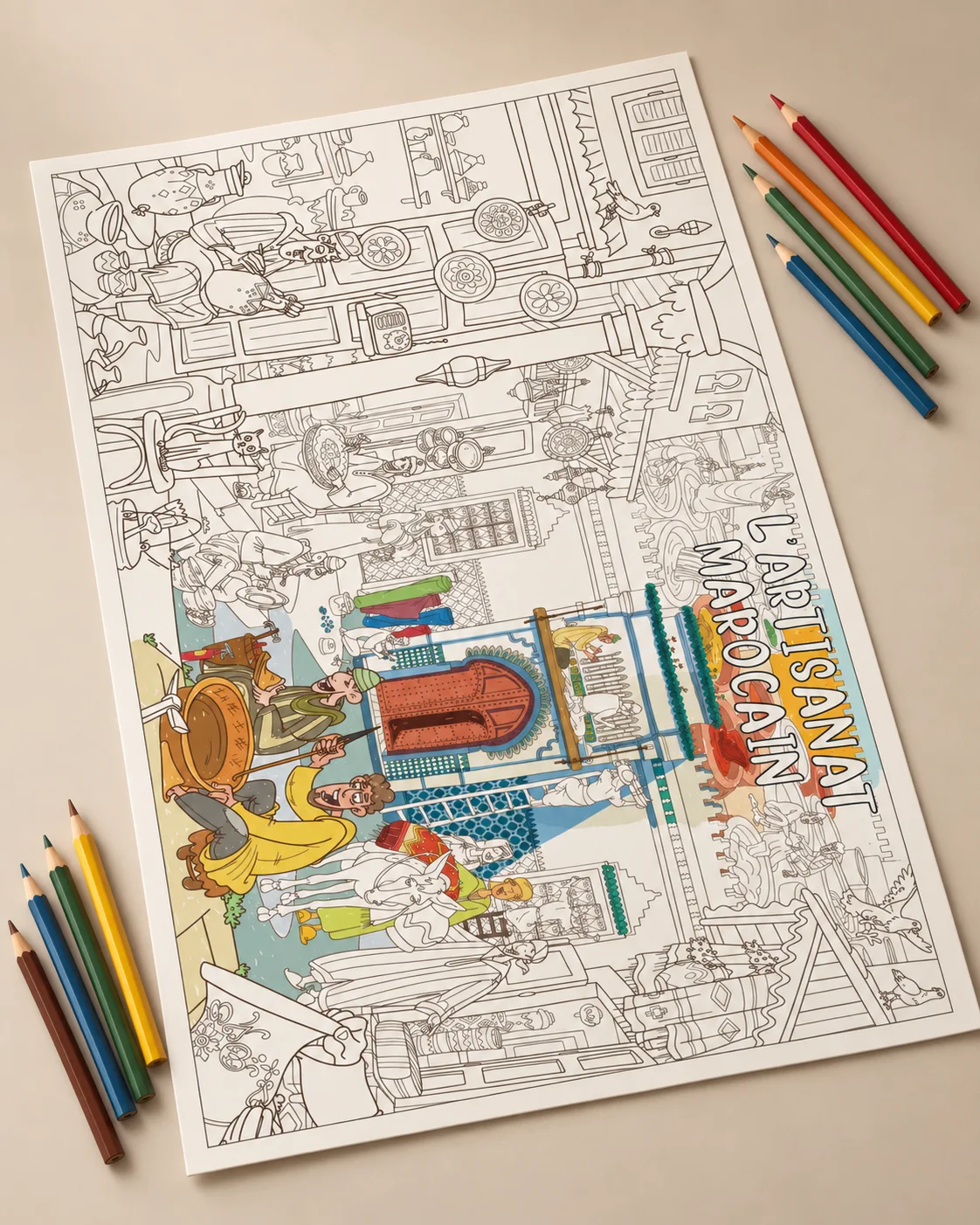 Poster - Explore Moroccan Craftsmanship