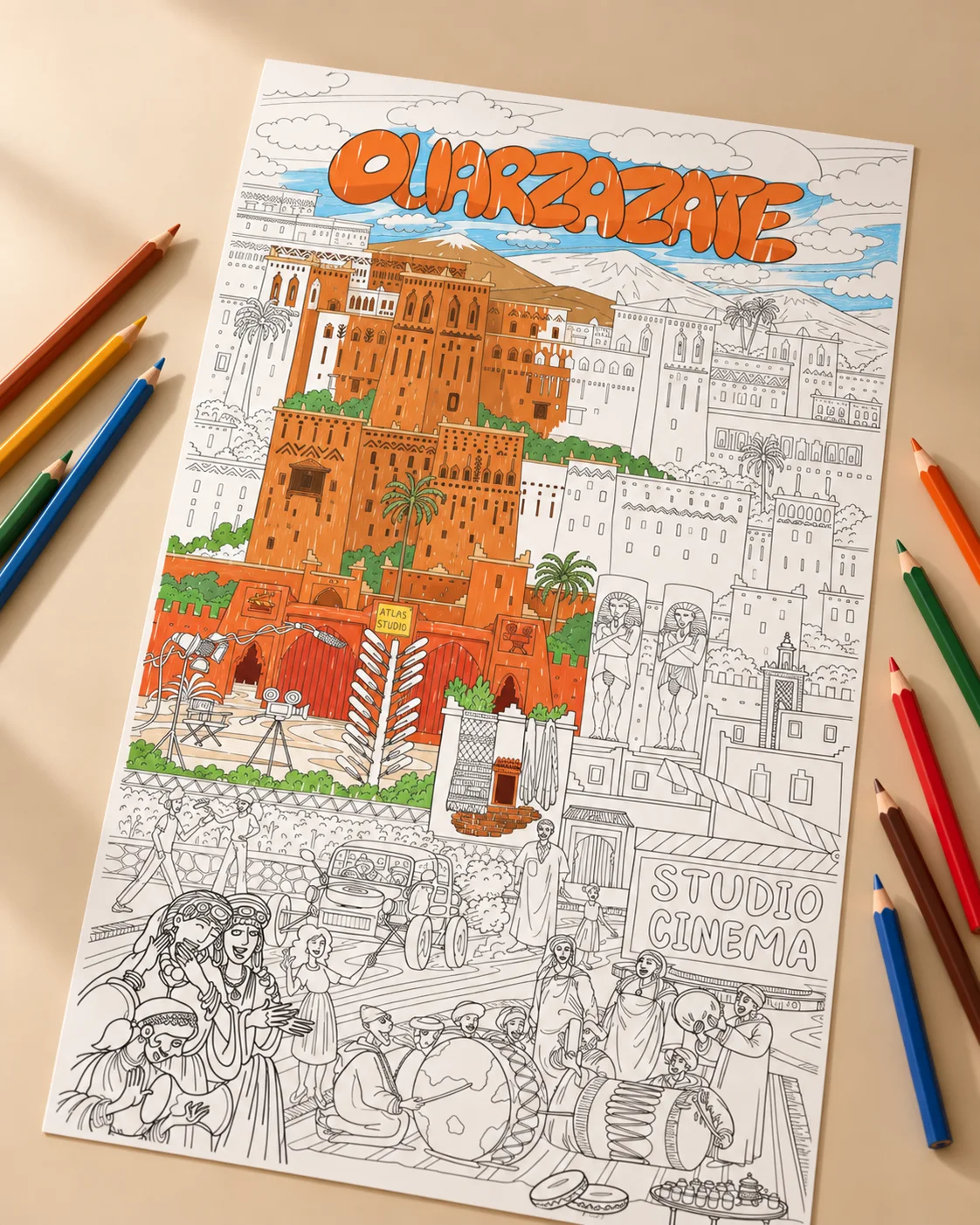 Poster - Ouarzazate Gate of the Desert