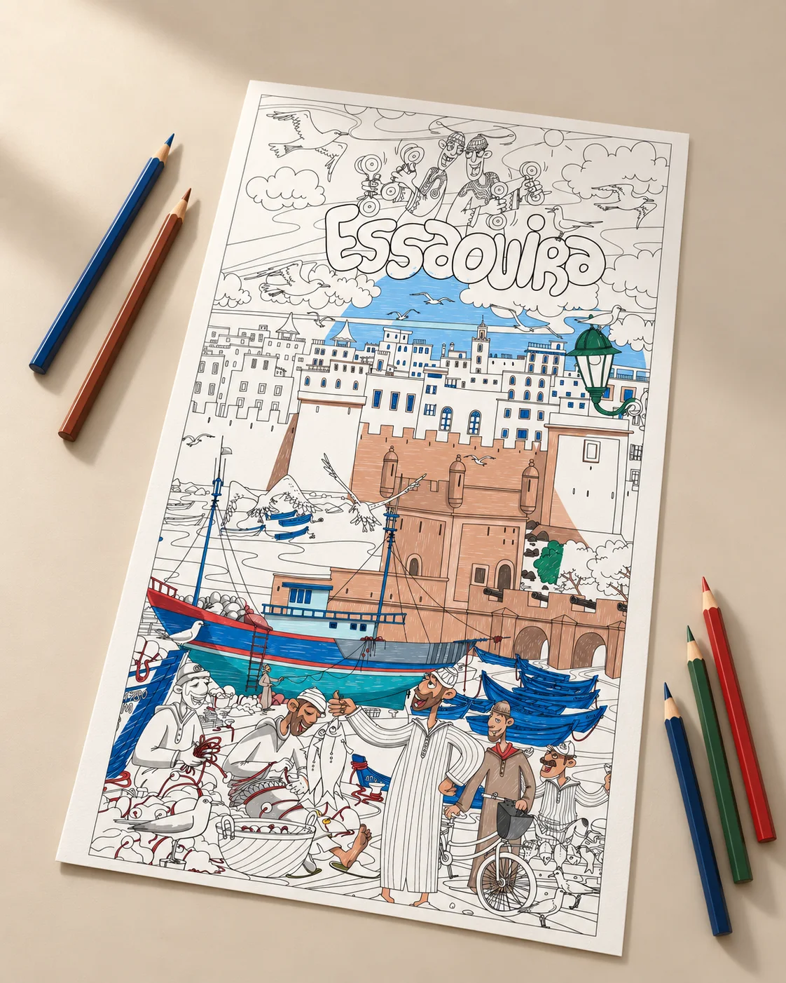 Poster - Essaouira Mogador Vibes