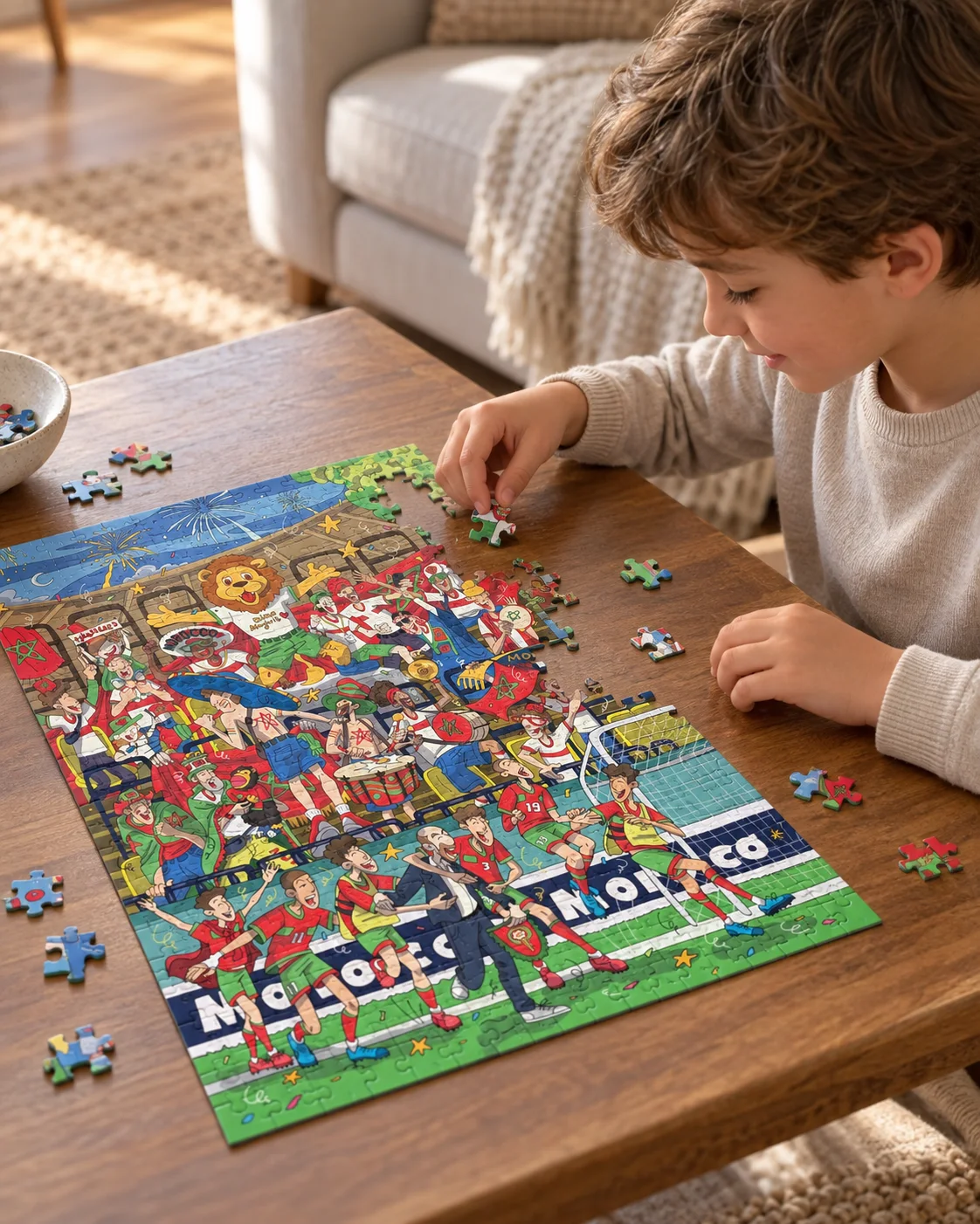 Puzzle 2D - Dima Maghrib