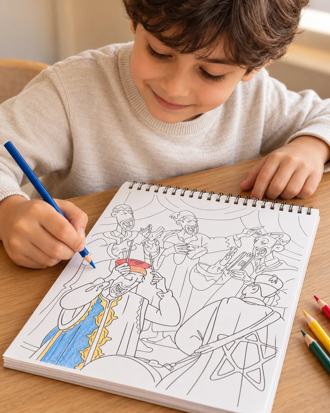 Livre de Coloriage - Celebrations in Morocco
