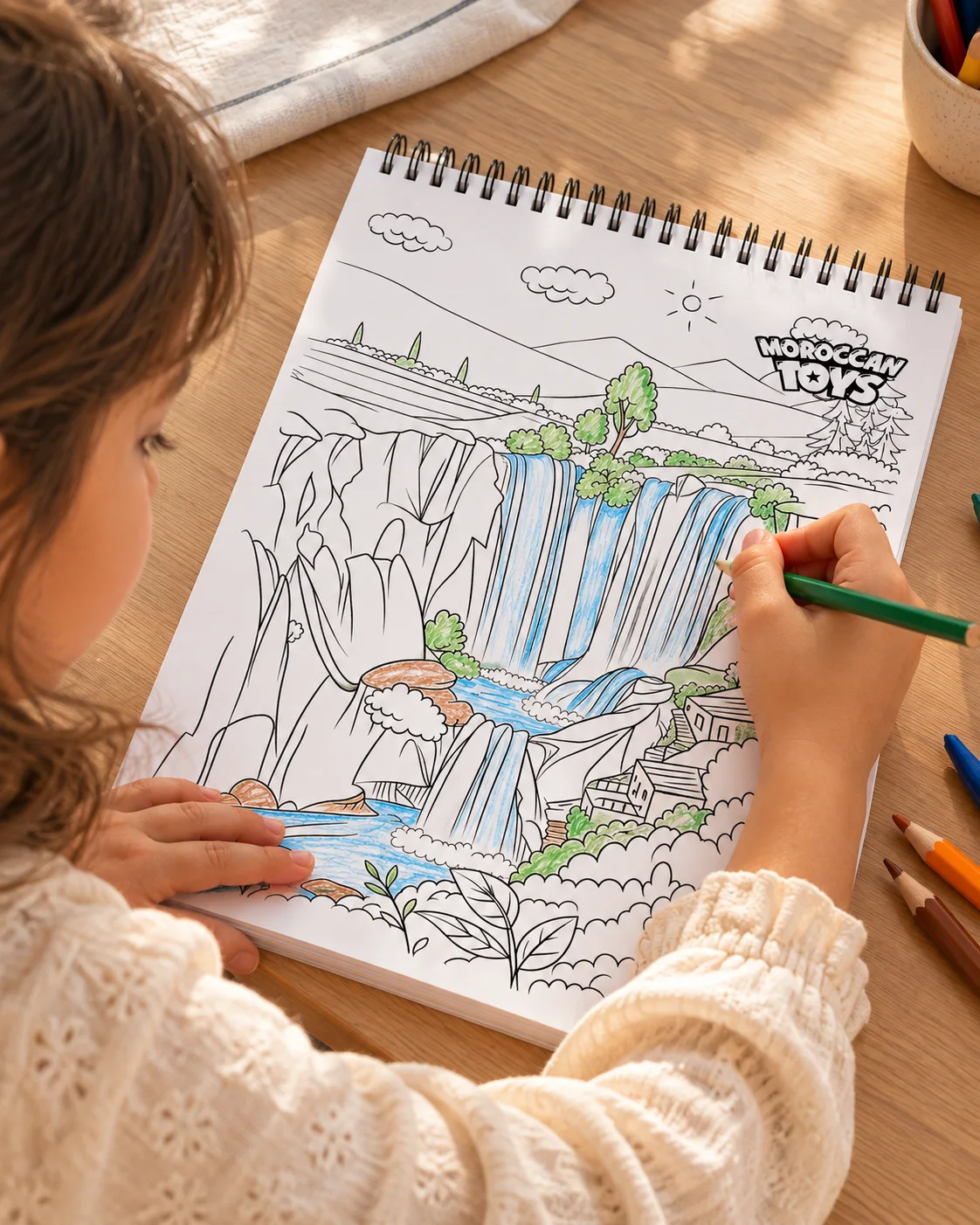 Livre de Coloriage - Moroccan Landscapes