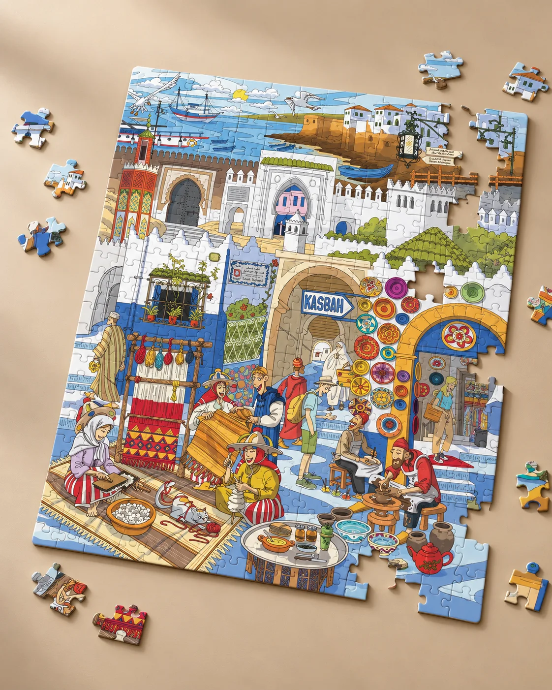 Puzzle 2D - Tanger Vibes