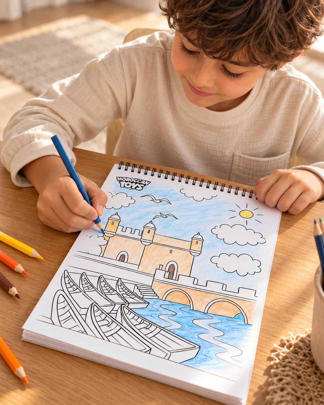 Livre de Coloriage - Moroccan Monuments