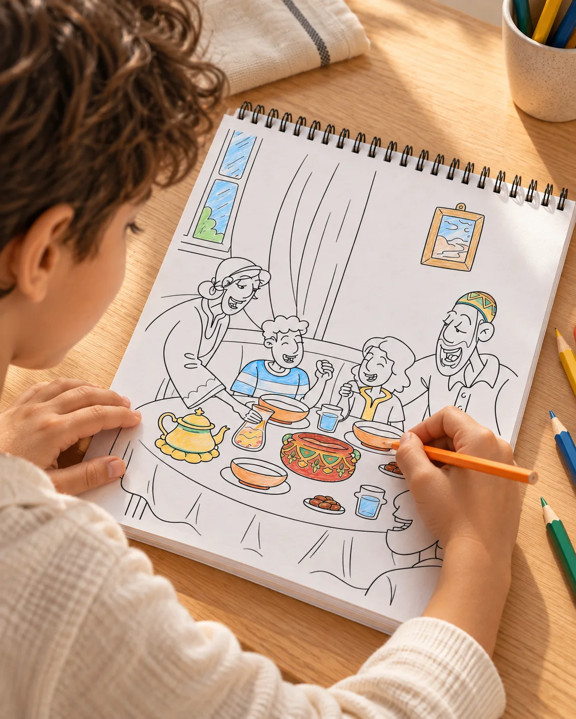 Livre de Coloriage - Magical Ramadan in Morocco