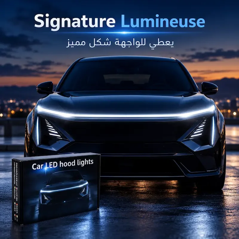 LED Capot Auto | Signature Lumineuse