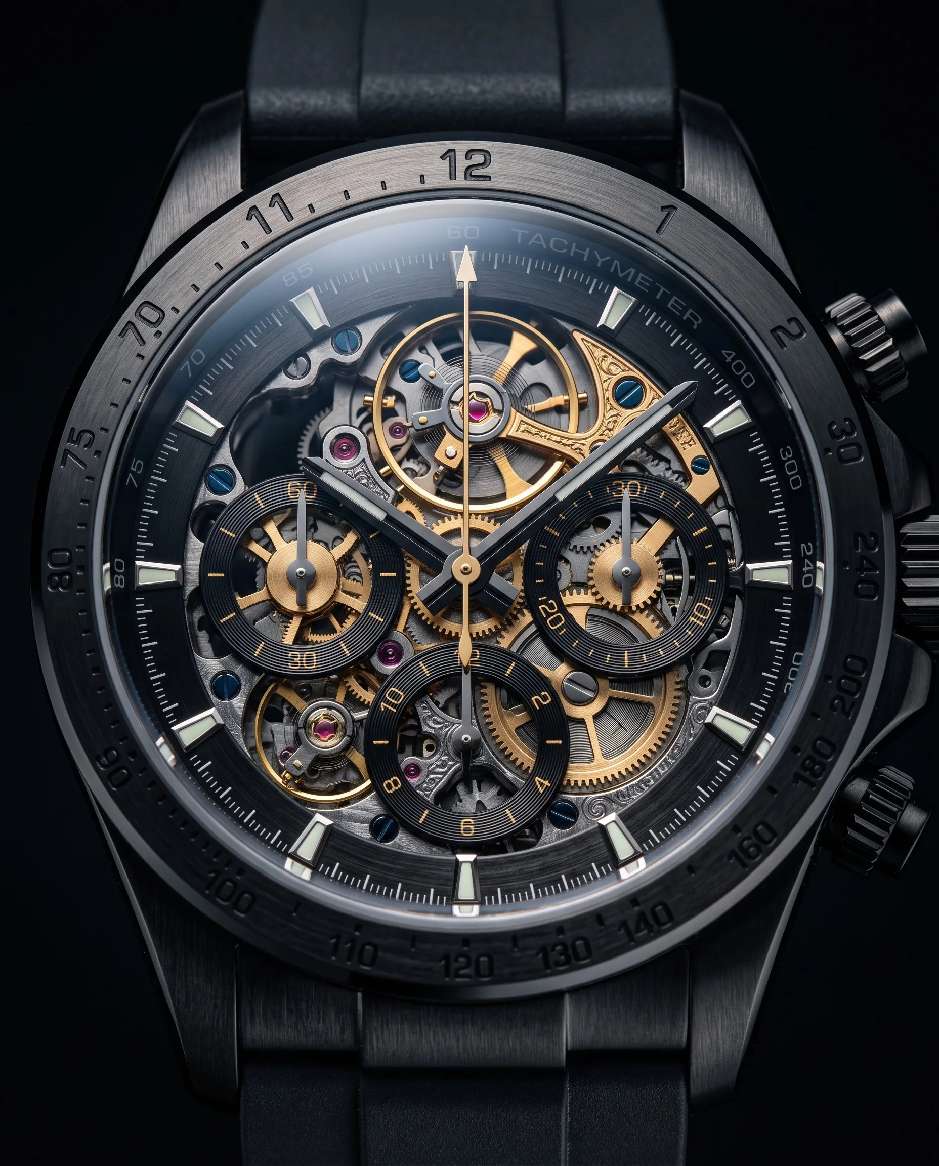 Watch craftsmanship detail