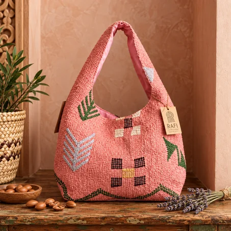 Sac Cabas Artisanal Brodé