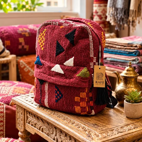 Sac à Dos Artisanal Brodé