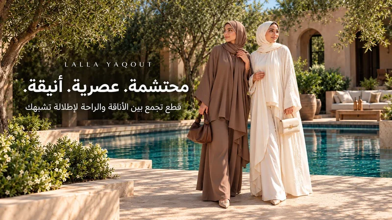 LALLA YAQOUT — محتشمة. عصرية. أنيقة.