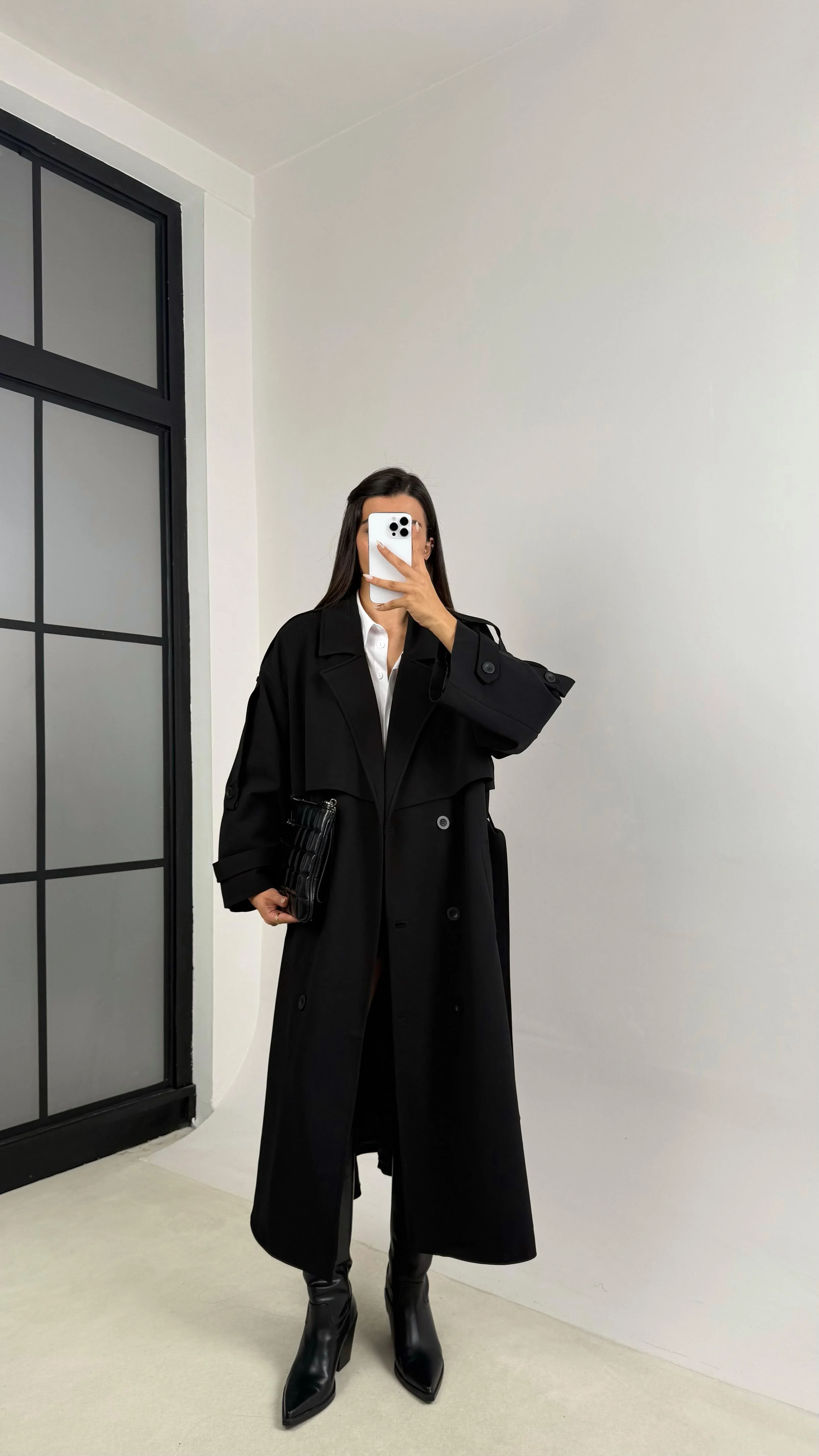 ترانش كوت أنيق ✨ trench coat