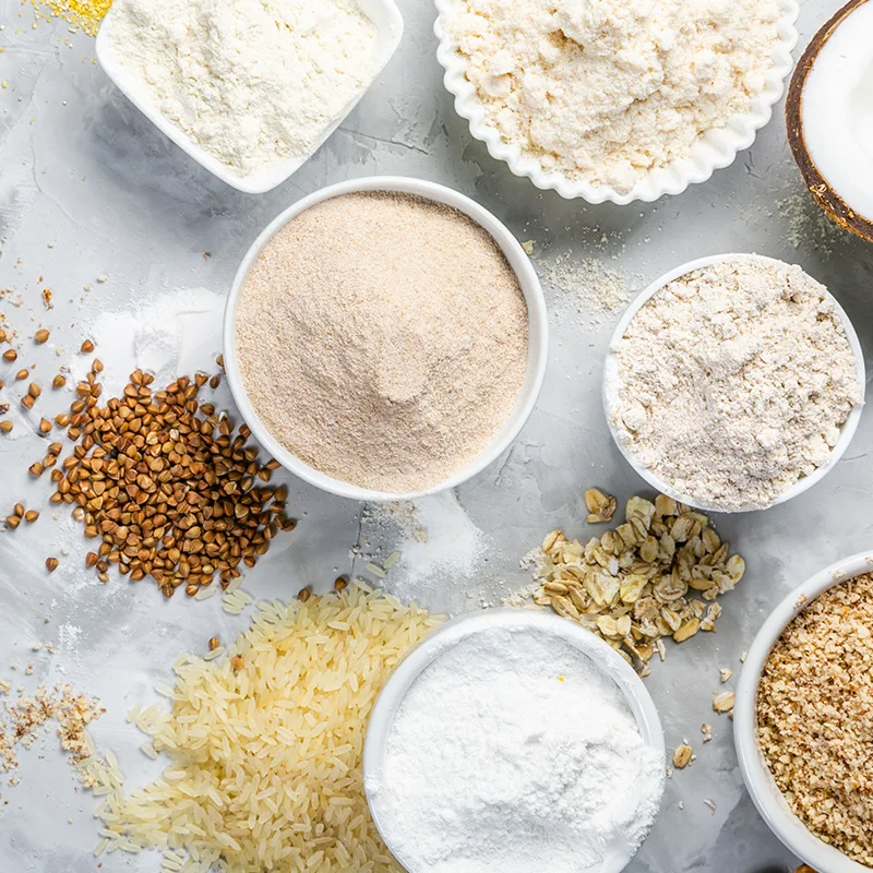 Farines sans gluten
