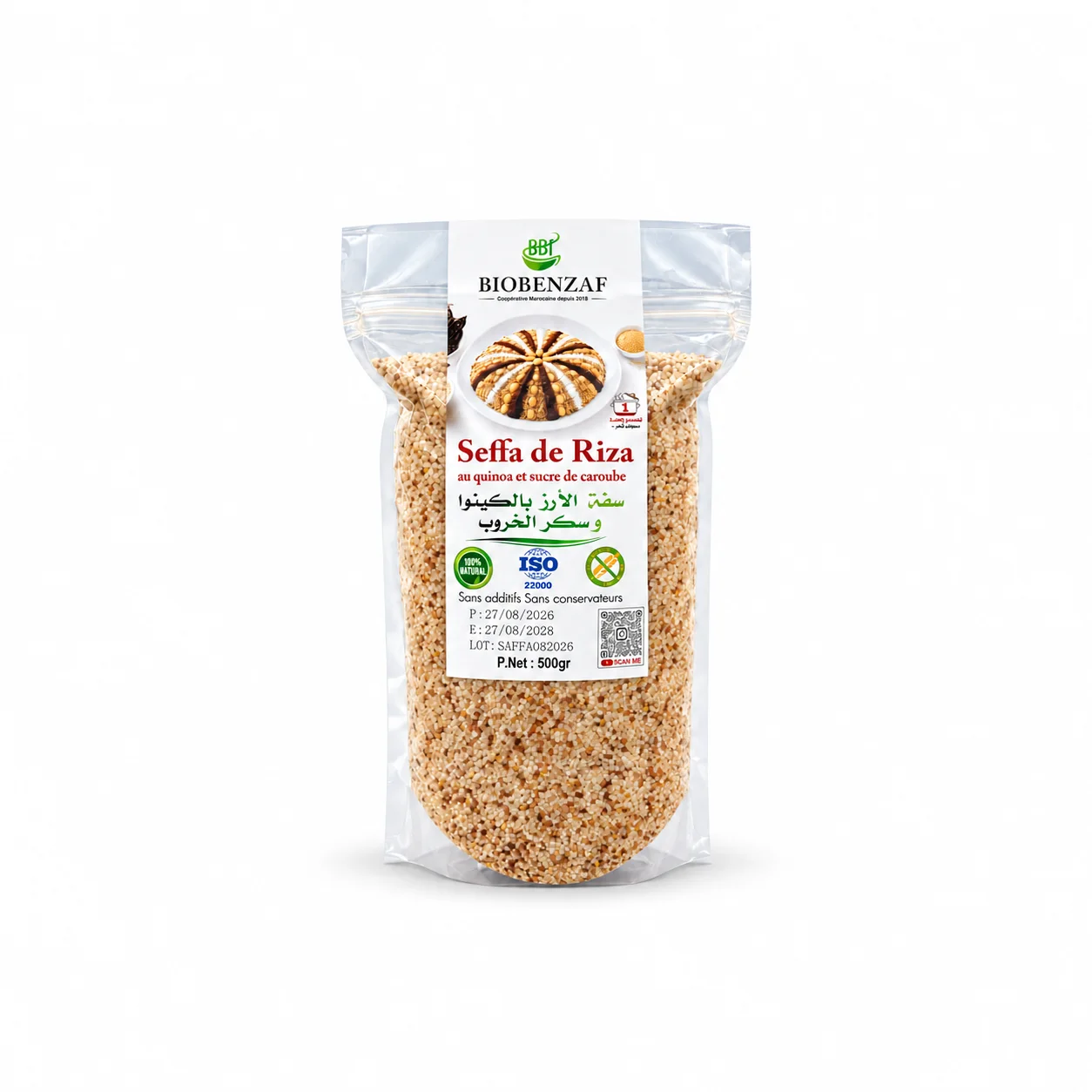 Seffa sans gluten à base de riz
