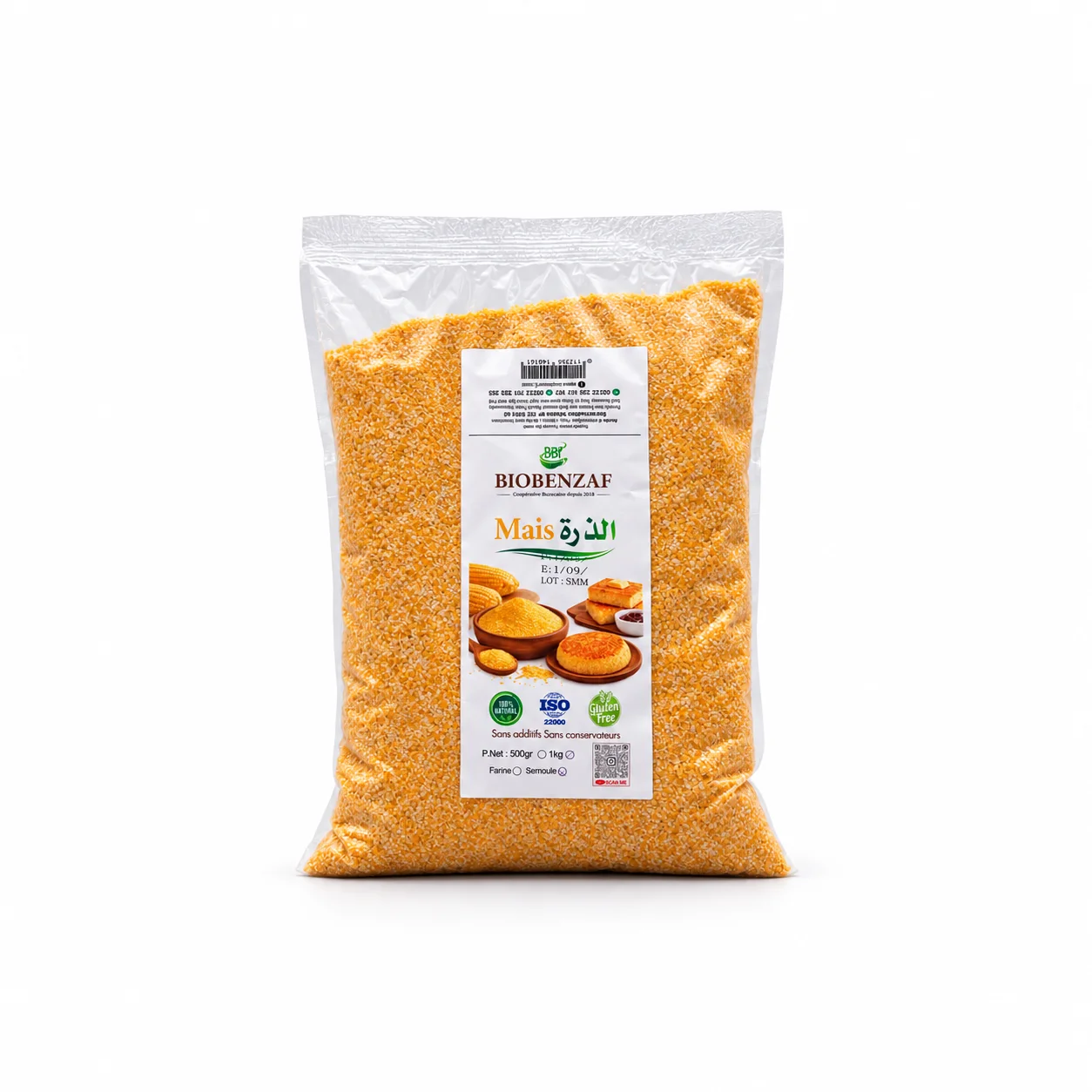Semoule de Maïs – Sans Gluten