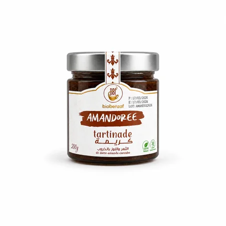 Amandoree - كريمة طبيعية باللوز والتمر والخروب