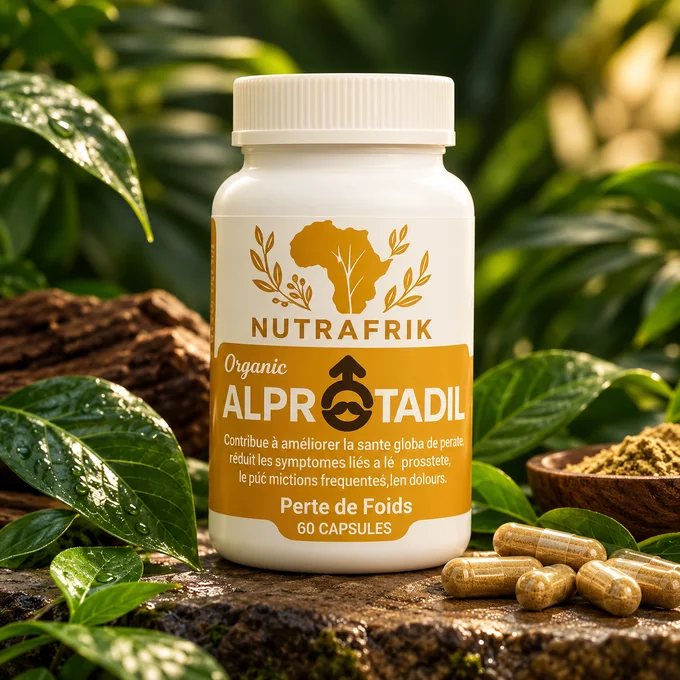 NUTRAFRIK ALPROTADIL – Énergie, Testostérone et Vitalité Naturelle pour Hommes
