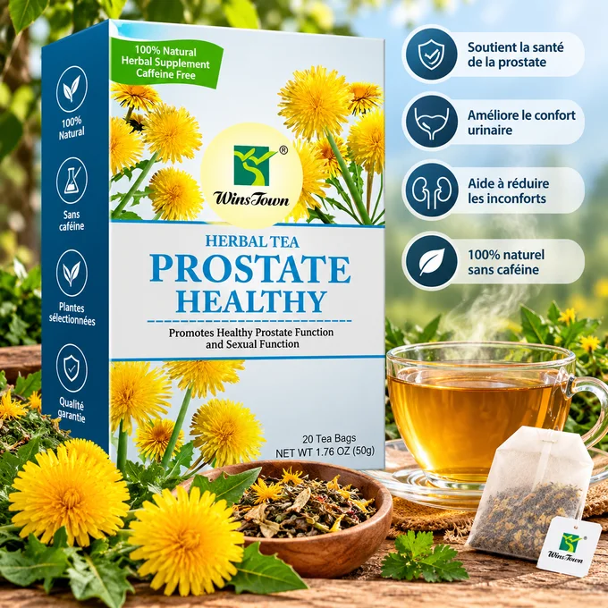 Th&eacute; Prostate - Tisane Naturel pour Sant&eacute; et Confort Urinaire pour l&rsquo;Homme
