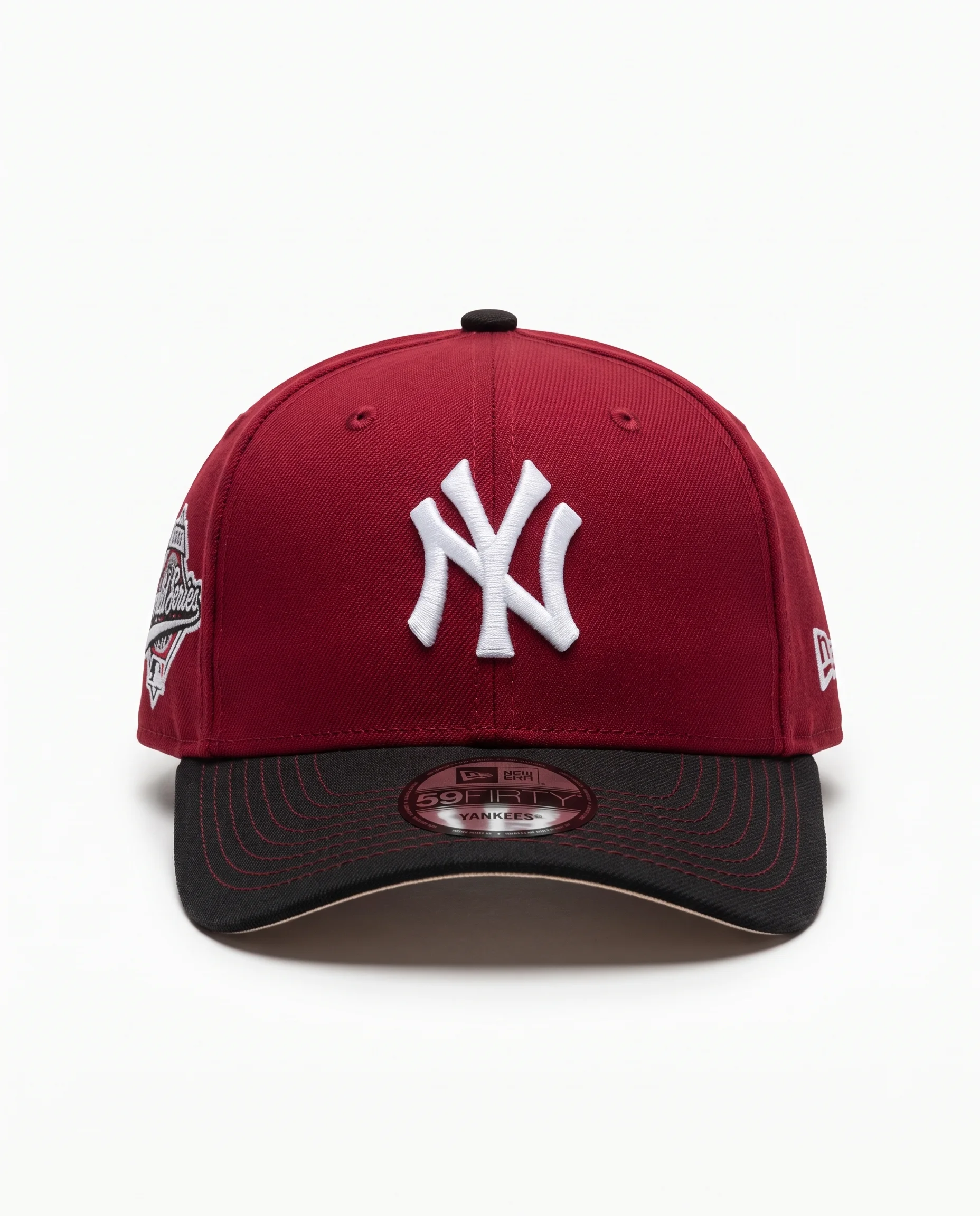 Casquette NY - Grenat