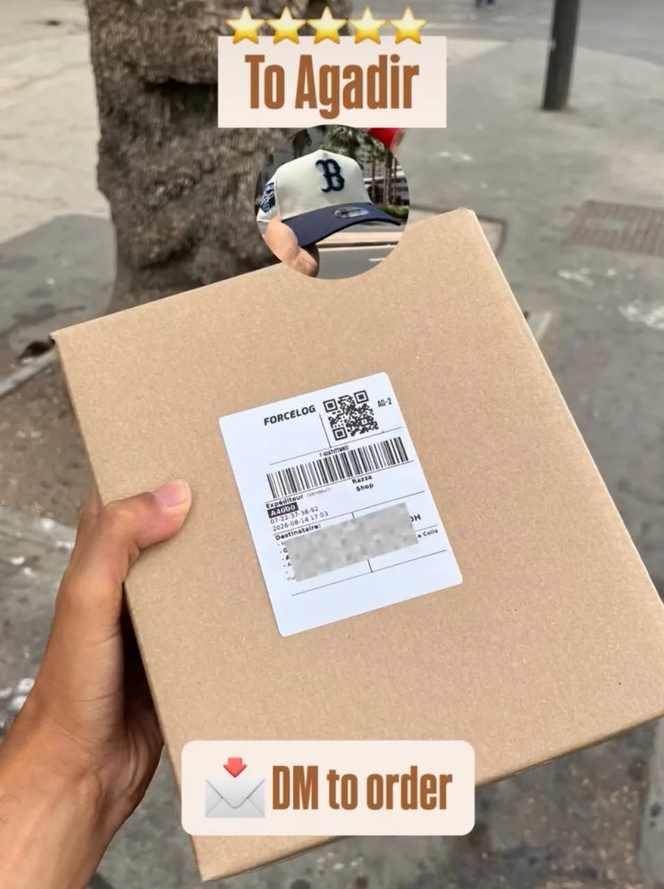 Casquette NY - Noir et Blanc
