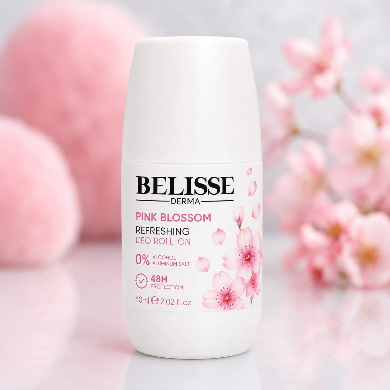 مزيل العرق Pink Blossom من BELISSE DERMA