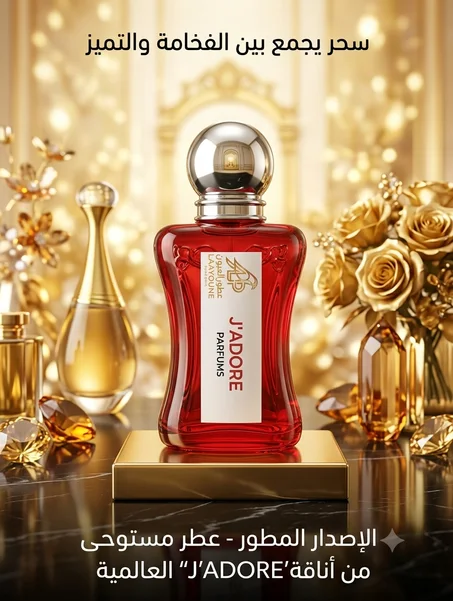 عطر نسائي مستوحى من عطر j'adore
