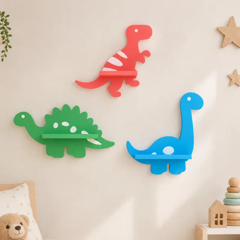 Étagère murale Dinosaures