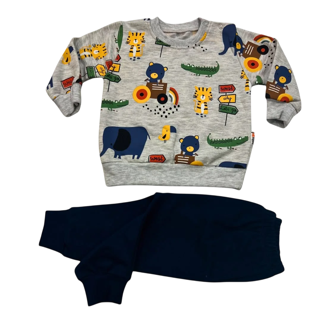BabyGo Ensemble Jogging Animals