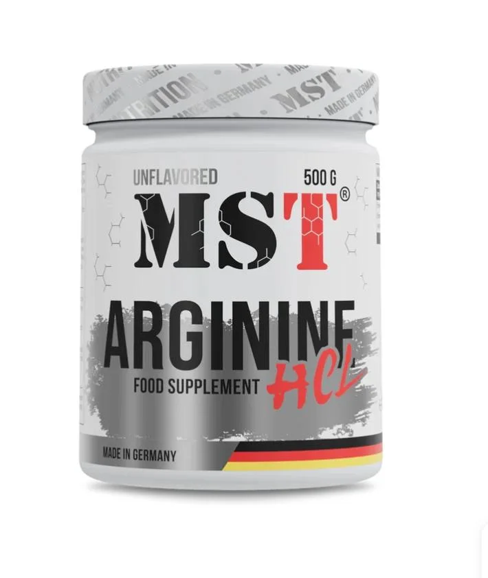 L-Arginine HCL 500 g (83 servings) – Unflavored