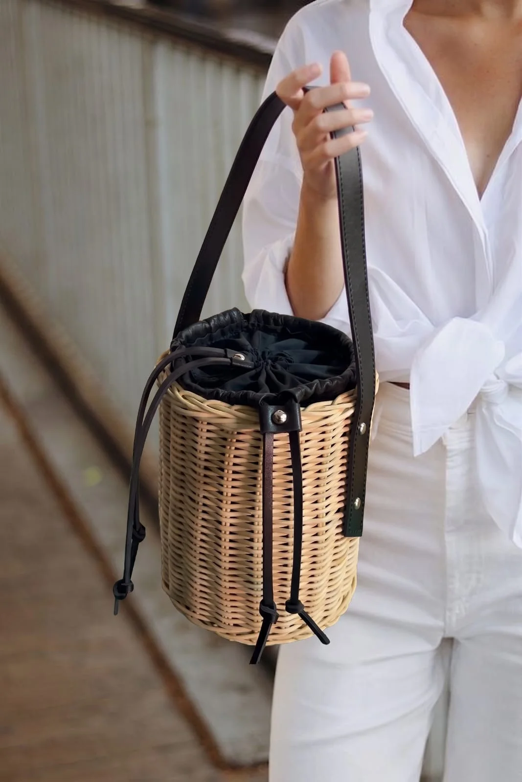 sac en rottin