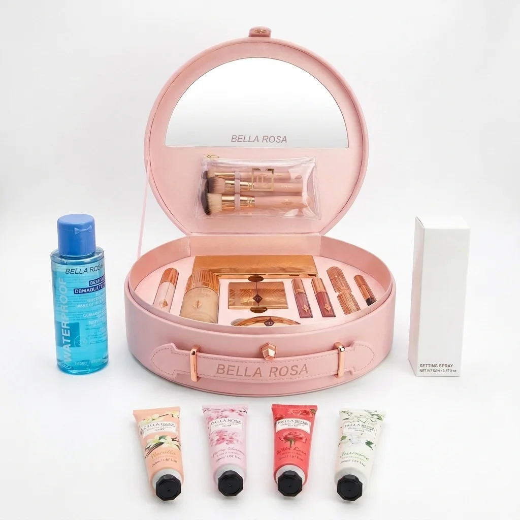 💄 Bella Rosa Professional — مجموعة المكياج الفاخرة ✨