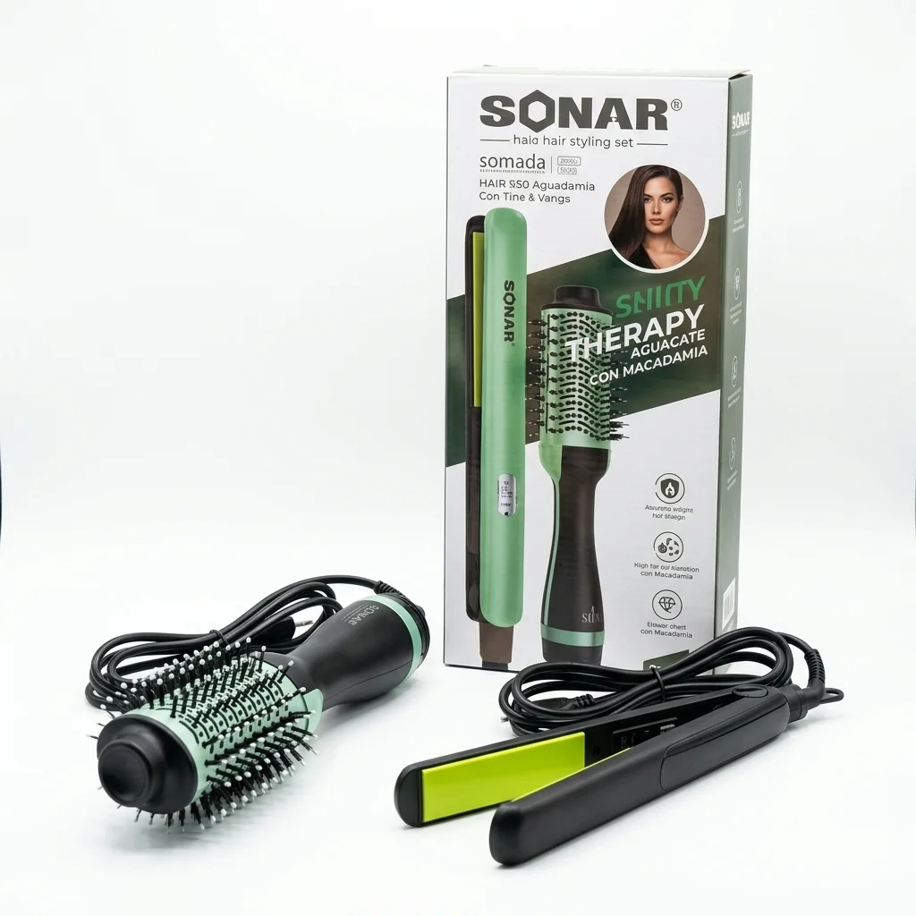 💇‍♀️ SONAR Hair Styling Set — مجموعة تصفيف الشعر الاحترافية ✨