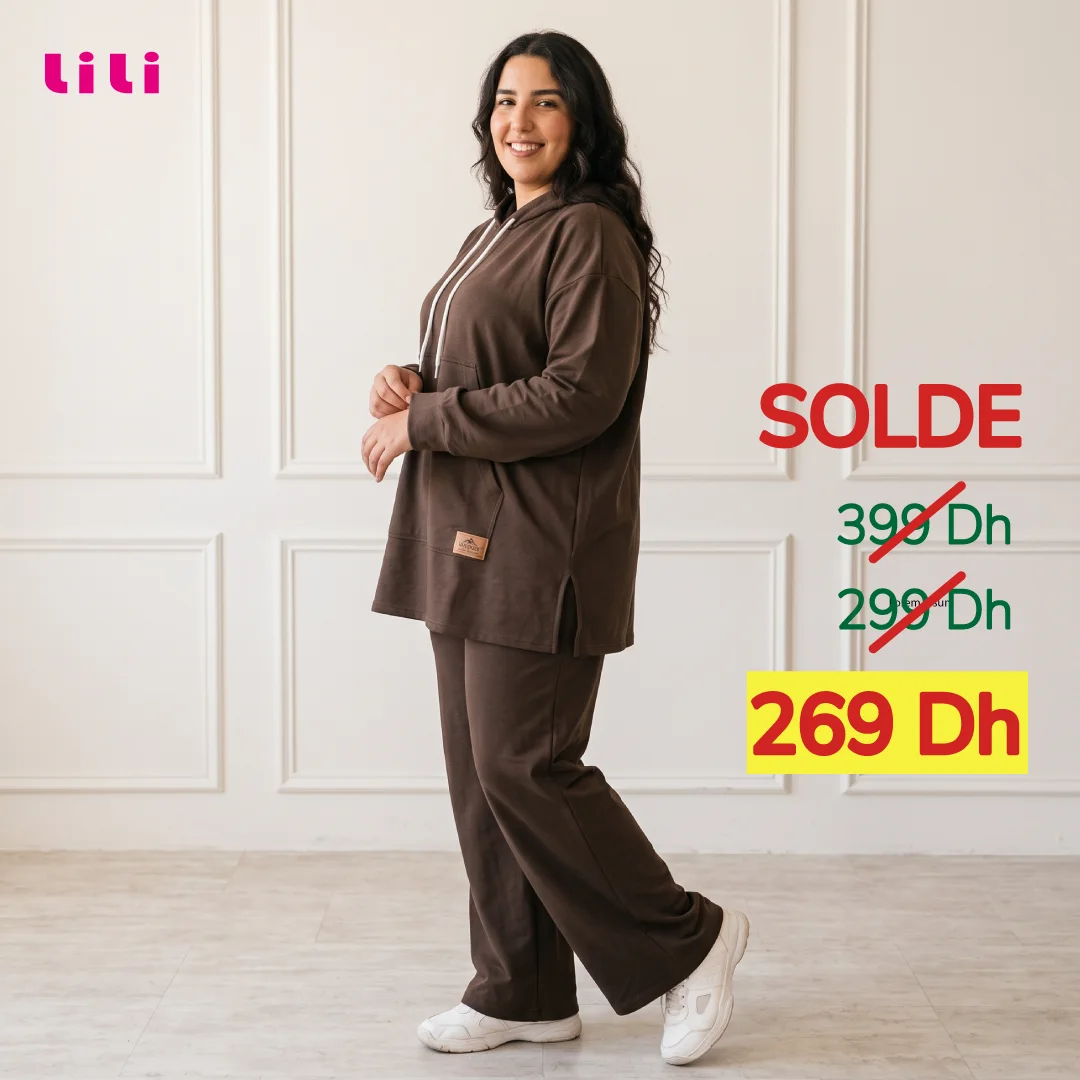 Ensemble Femme 2 Pièces à Capuche - Sport Chic & Décontracté