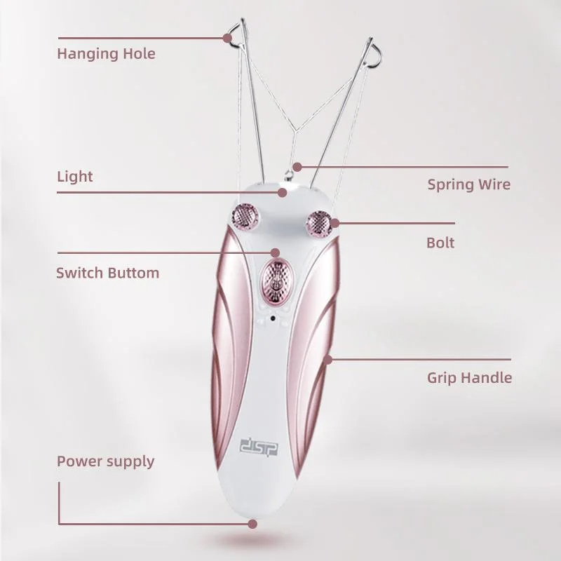 Épilateur Électrique à Fil de Coton Épilateur de Visage et Corps pour Femmes