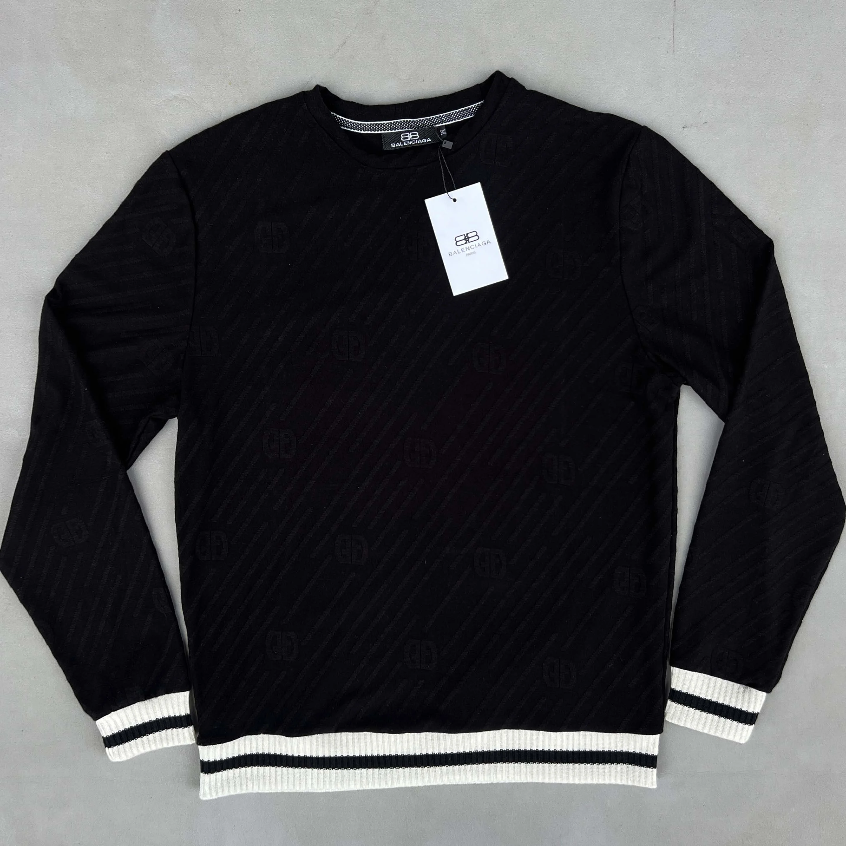 Tricot laine noir