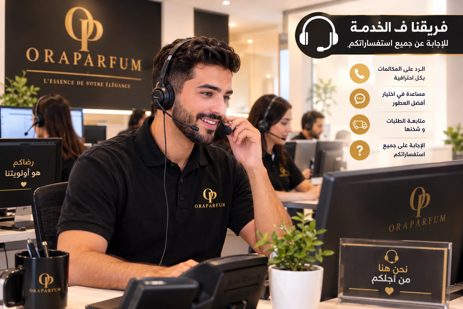 خدمة زبناء متواصلة