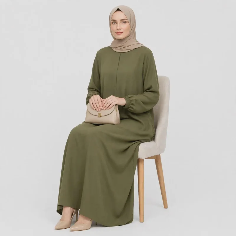 عباية شرعية واسعة وأنيقة – فخامة وراحة