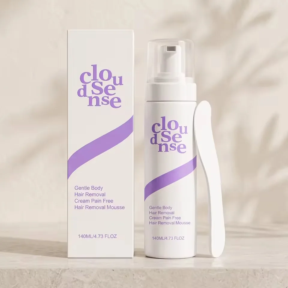 AMZ Cloud Sense — Mousse dépilatoire corps 140 ml
